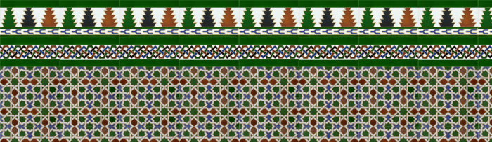 Mosaicos Árabes de colores